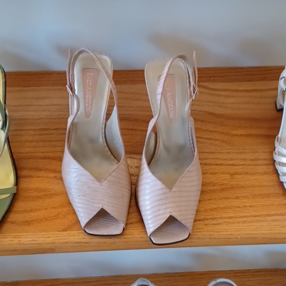 Pale pink Enzo shoes